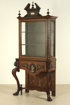 Eingelegtes Elfenbein Schaufenster