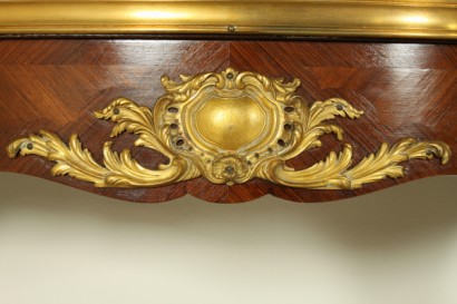 Konsole, Bronze, Marmor, Mahagoni, furniert, Bois de Violette, Napoleon III, Frankreich, 800, 1800, #antiquariato, #consolle, #dimanoinmano