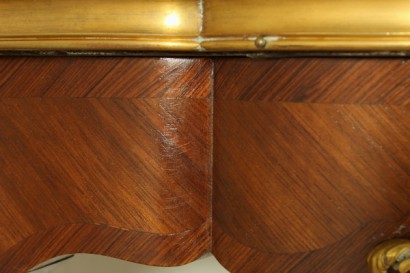 Konsole, Bronze, Marmor, Mahagoni, furniert, Bois de Violette, Napoleon III, Frankreich, 800, 1800, #antiquariato, #consolle, #dimanoinmano