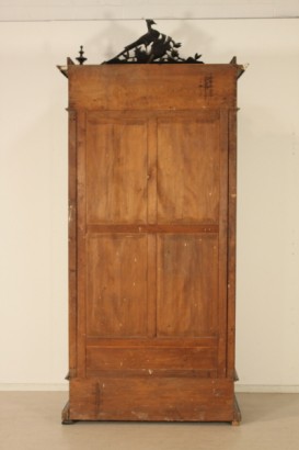 Umbertino, miroir, placard, placage, acajou, 800, 1800, fait en Italie, #bottega, #umbertino, #dimanoinmano