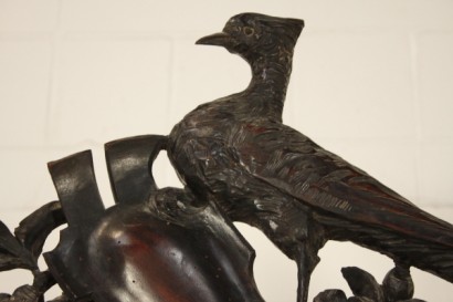 Umbertino, miroir, placard, placage, acajou, 800, 1800, fait en Italie, #bottega, #umbertino, #dimanoinmano