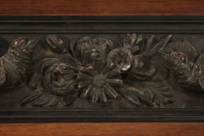 Umbertino, miroir, placard, placage, acajou, 800, 1800, fait en Italie, #bottega, #umbertino, #dimanoinmano