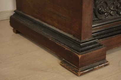 Umbertino, miroir, placard, placage, acajou, 800, 1800, fait en Italie, #bottega, #umbertino, #dimanoinmano