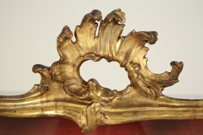 Teca intagliata e dorata