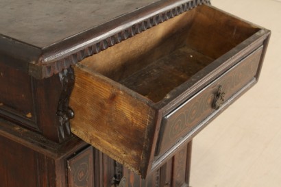 Inginocchiatoio intarsiato