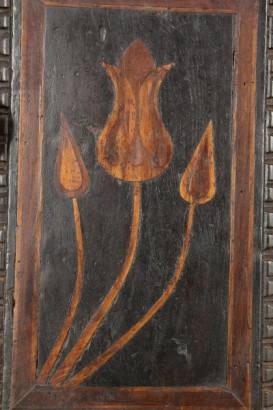 Inginocchiatoio intarsiato