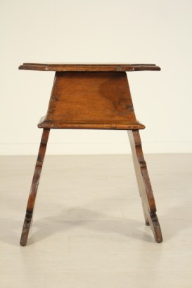 Hocker, Nussbaum, 600, 1600, hergestellt in Italien, #anquariato, #sedie, #dimanoinmano