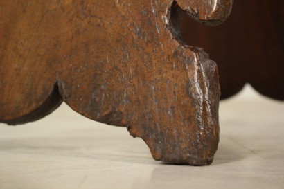 Hocker, Nussbaum, 600, 1600, hergestellt in Italien, #anquariato, #sedie, #dimanoinmano