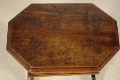 Hocker, Nussbaum, 600, 1600, hergestellt in Italien, #anquariato, #sedie, #dimanoinmano