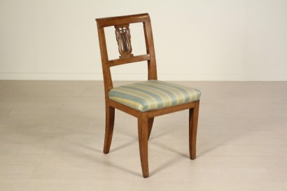 Gruppo quattro sedie neoclassiche