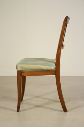 Gruppo quattro sedie neoclassiche