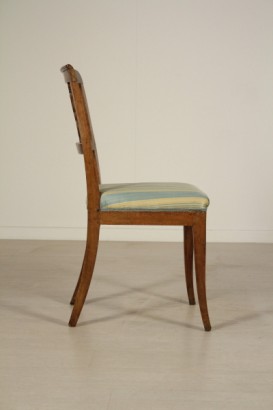 Gruppo quattro sedie neoclassiche