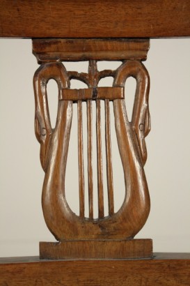 Gruppo quattro sedie neoclassiche