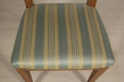 Gruppo quattro sedie neoclassiche