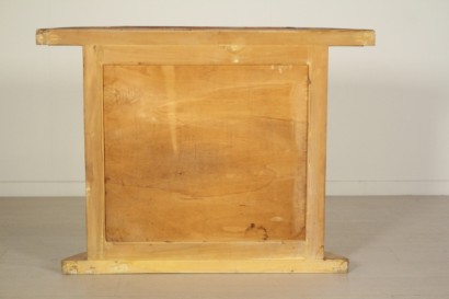 Consol, 50 Jahre, Ahorn, Stoff, Glas, hergestellt in Italien, #modernariato, #mobilio, #dimanoinmano