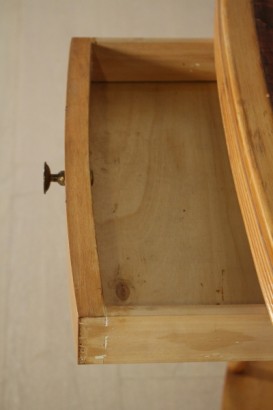 Consol, 50 Jahre, Ahorn, Stoff, Glas, hergestellt in Italien, #modernariato, #mobilio, #dimanoinmano