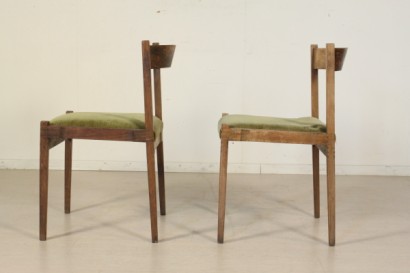 sedia, Cassina, faggio, imbottitura, velluto, anni 60, made in italy, #antiquariato, #modernariato, #sedie, #dimanoinmano