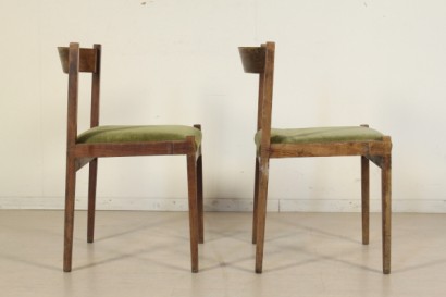 sedia, Cassina, faggio, imbottitura, velluto, anni 60, made in italy, #antiquariato, #modernariato, #sedie, #dimanoinmano