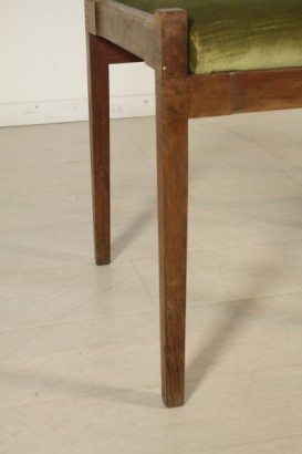 sedia, Cassina, faggio, imbottitura, velluto, anni 60, made in italy, #antiquariato, #modernariato, #sedie, #dimanoinmano