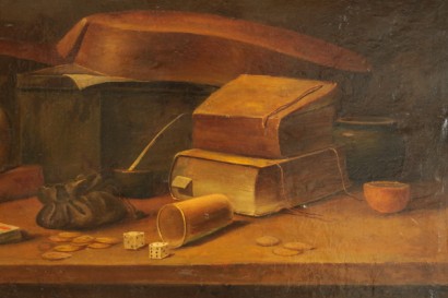 Natura morta su tavola