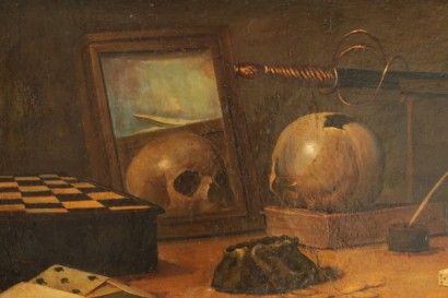 Natura morta su tavola