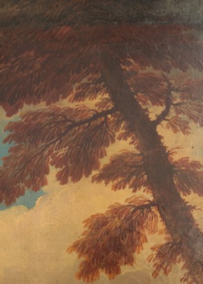 Paesaggio con cavalieri