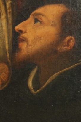 Madonna del Rosario con San Domenico