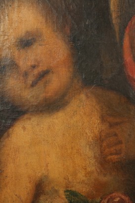 Madonna del Rosario con San Domenico