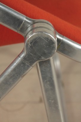 chairs, Plona, folding, plastic, aluminum, 70's, #modern, #chairs, # {* $ 0 $ *}
