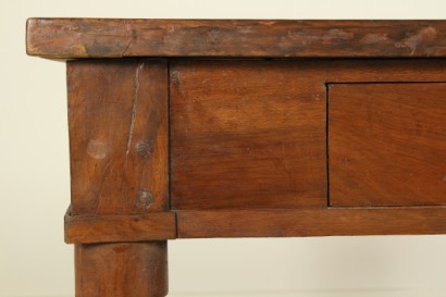 Tavolo-scrittoio gambe tornite