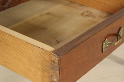 Tavolo-scrittoio gambe tornite