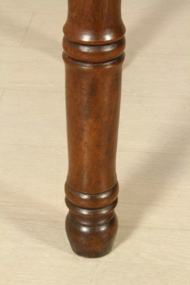 Tavolo-scrittoio gambe tornite