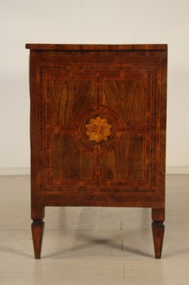 Kommode, Kiefer, Nussbaum, Buchsbaum, neoklassischen, 1700, Piacenza, hergestellt in Italien, #antiquariato, #cassettoni, Kommode, #dimanoinmano