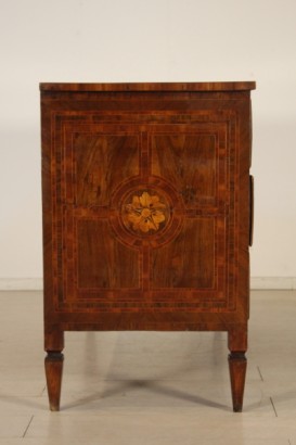 Kommode, Kiefer, Nussbaum, Buchsbaum, neoklassischen, 1700, Piacenza, hergestellt in Italien, #antiquariato, #cassettoni, Kommode, #dimanoinmano