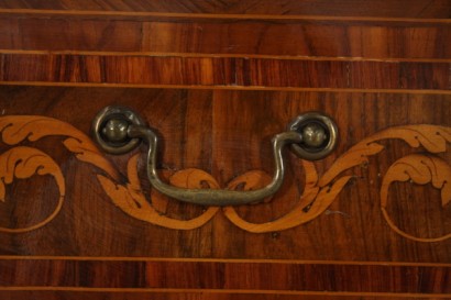 Kommode, Kiefer, Nussbaum, Buchsbaum, neoklassischen, 1700, Piacenza, hergestellt in Italien, #antiquariato, #cassettoni, Kommode, #dimanoinmano