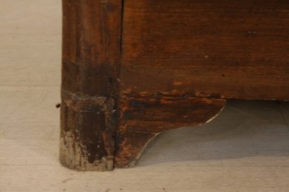 Schrank, Nussbaum, Massivholz, 700, 1700, hergestellt in Italien, #antiquariato, #armadi, #dimanoinmano