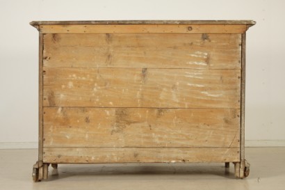 Canterano, Walnuss, Massivholz, 1600, hergestellt in Italien, #antiquariato, #cassettoni, #comò, #dimanoinmano