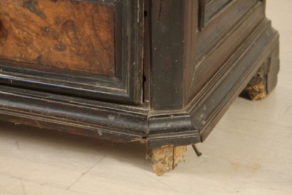 Canterano, Walnuss, Massivholz, 1600, hergestellt in Italien, #antiquariato, #cassettoni, #comò, #dimanoinmano