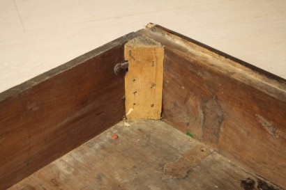 Canterano, Walnuss, Massivholz, 1600, hergestellt in Italien, #antiquariato, #cassettoni, #comò, #dimanoinmano