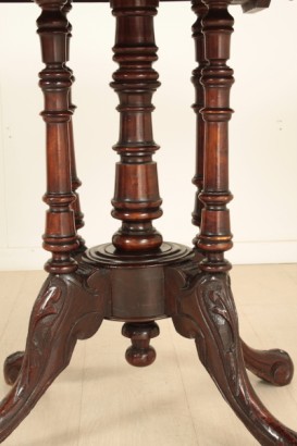 Mesa de caoba, victoriano, 800, Inglaterra, #antiquariato, #tavolini, #dimanoinmano