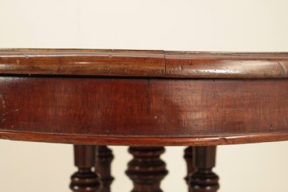 Mesa de caoba, victoriano, 800, Inglaterra, #antiquariato, #tavolini, #dimanoinmano