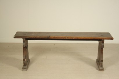 Bank, Walnuss, 800, hergestellt in Italien, #antiquariato, #altrimobili, #dimanoinmano