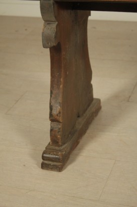 Bank, Walnuss, 800, hergestellt in Italien, #antiquariato, #altrimobili, #dimanoinmano