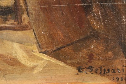 arte del siglo XX, Henry fanning (1897-1981), 1934, óleo sobre madera, firmada y fechada