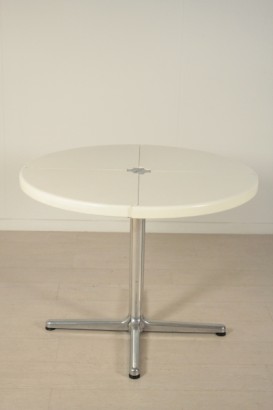table, aluminum, 1970s, Giancarlo Piretti, Anonima Castelli, #modernariat, #tables, # {* $ 0 $ *}
