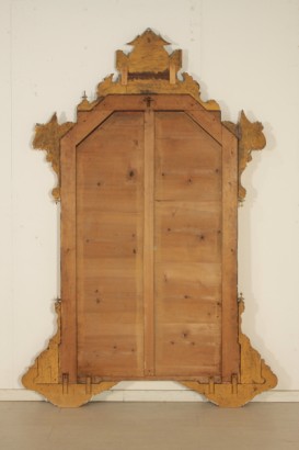 Mesa consola con espejo de Louis Philippe
