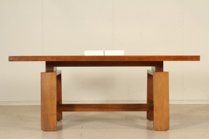 antigüedades modernas, mesas, #antigüedades modernas, # mesas, # {* $ 0 $ *}, mesa, madera, cerámica, accesorios de cerámica, Silvio Coppola, Bernini, made in Italy