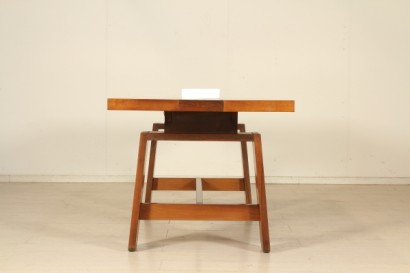 antigüedades modernas, mesas, #antigüedades modernas, # mesas, # {* $ 0 $ *}, mesa, madera, cerámica, accesorios de cerámica, Silvio Coppola, Bernini, made in Italy