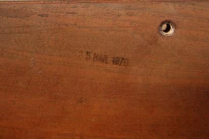 antigüedades modernas, mesas, #antigüedades modernas, # mesas, # {* $ 0 $ *}, mesa, madera, cerámica, accesorios de cerámica, Silvio Coppola, Bernini, made in Italy