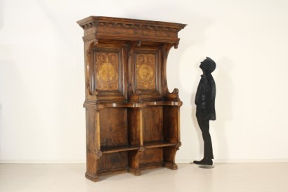 Stallo intarsiato XVII sec